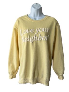 Comfort Colors Monogramed Inspirational Sweatshirt